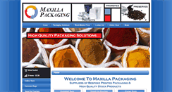 Desktop Screenshot of maxillapackaging.com
